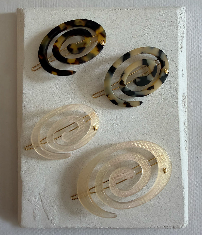 Turtle Story Spiral Clip Small - Juliette