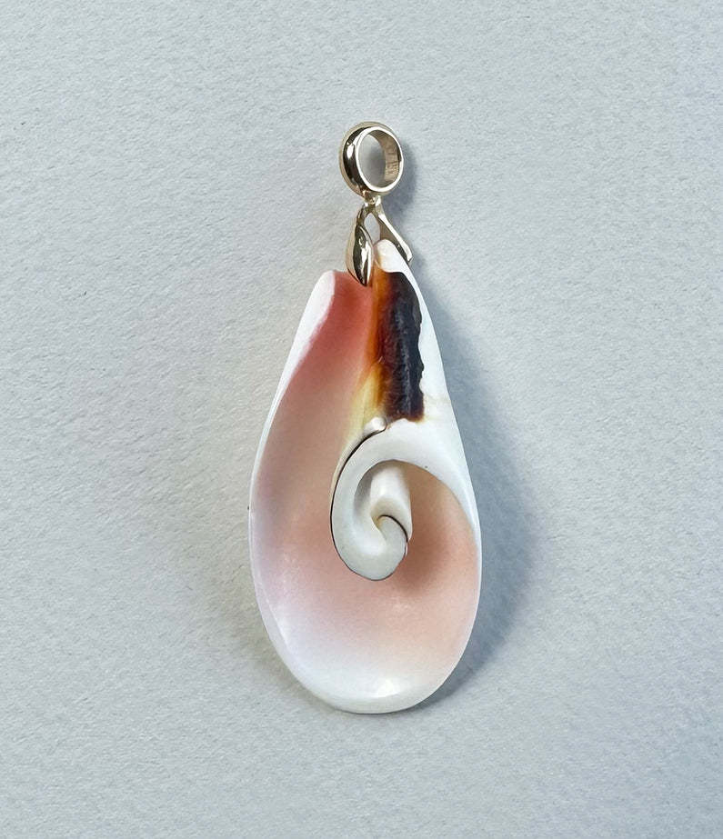 Monika Ruggerino x hencla Spiral Shell Charm