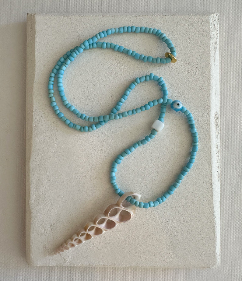 necklace no.6 - sliced spiral in the med