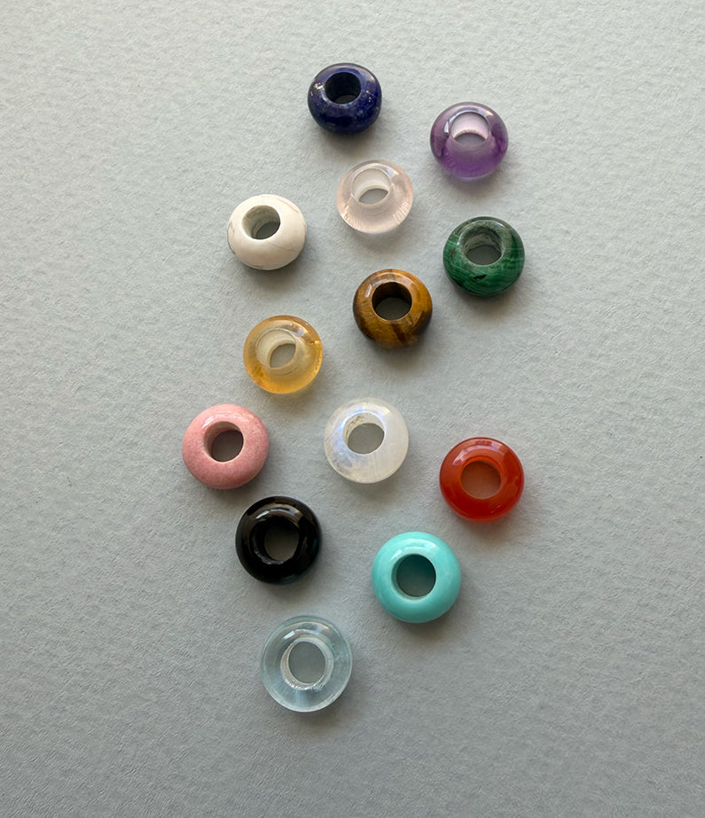 Monika Ruggerino x hencla Summer Beads | Hand Carved Gemstones