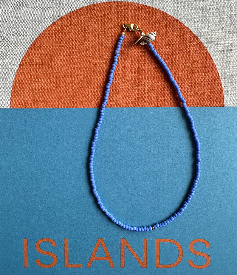 superfine necklace no.2 - blue