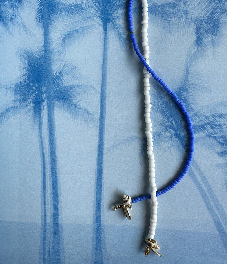 superfine necklace no.2 - blue