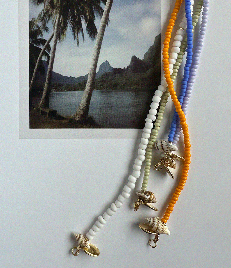 midifine necklace no.1 - white