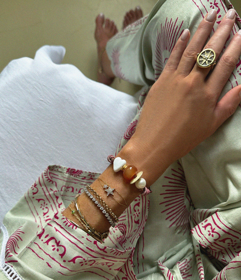 A+Co x hencla – Series IV Paradise Leather Bracelet no.3