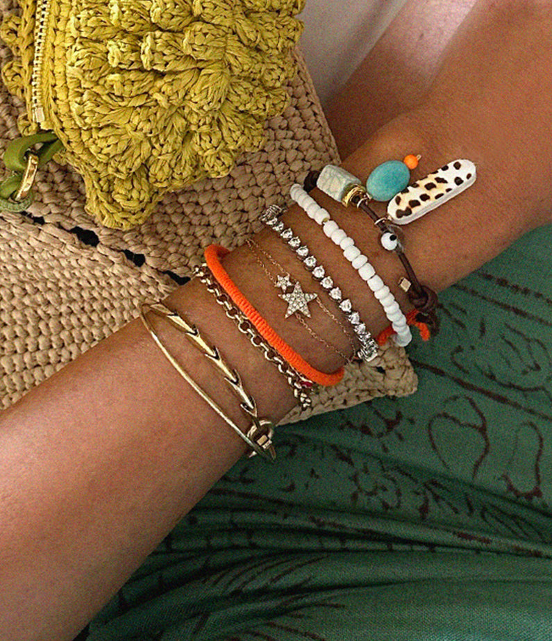 A+Co x hencla – Series IV Paradise Leather Bracelet no.1