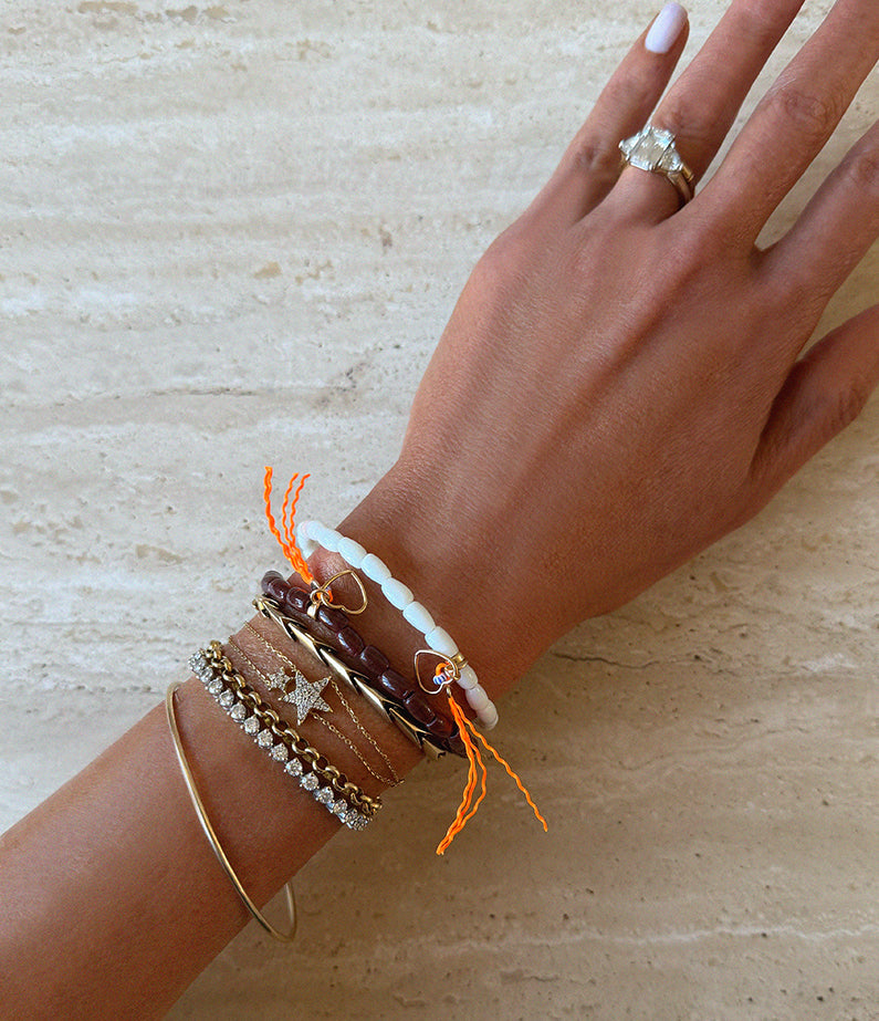 A+Co x hencla – European Summer '26 Love Seed Bracelets