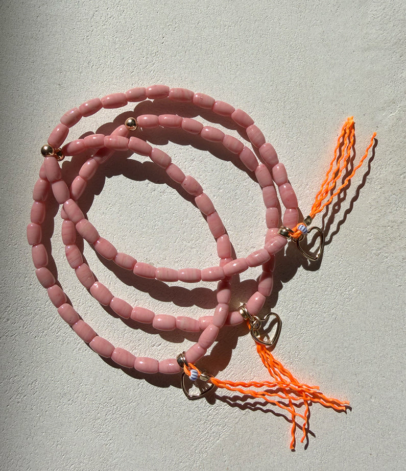 A+Co x hencla – European Summer '26 Love Seed Bracelets