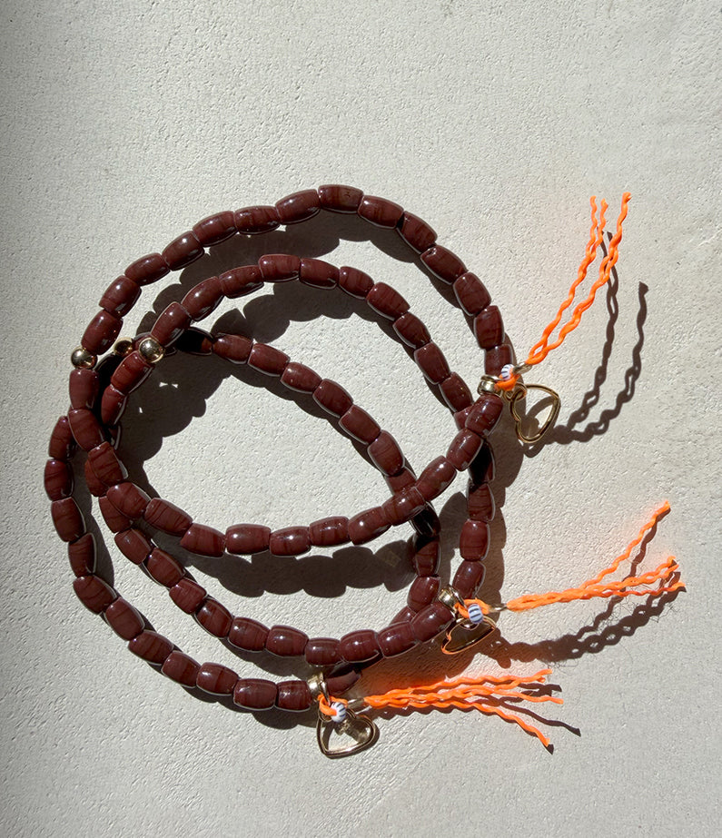 A+Co x hencla – European Summer '26 Love Seed Bracelets