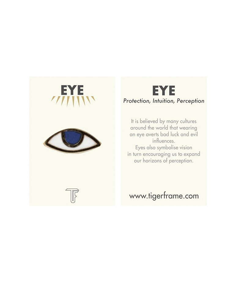 Eye Protection Bracelet - Olive + Green Eye Silver By Tiger Frame