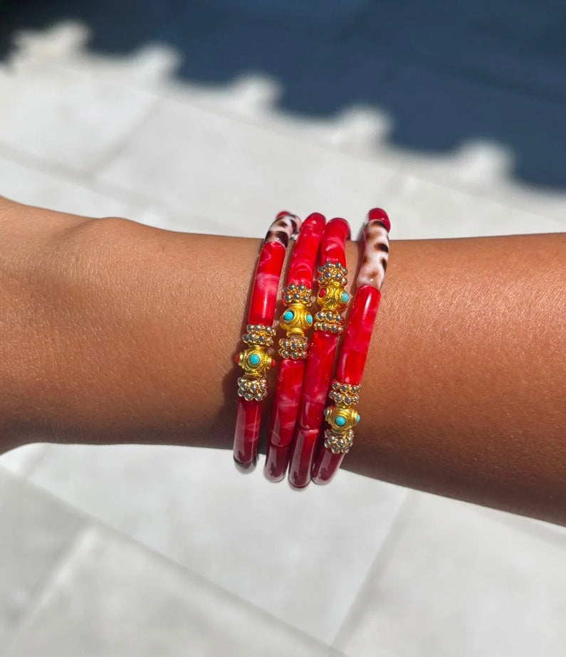 Mini Léo – Red by Wearing Juhu *Pre-order for late August Delivery*