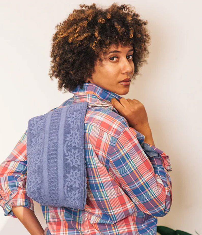 WALAKIN EPONGE – Stone Blue | by Lalla Marrakech