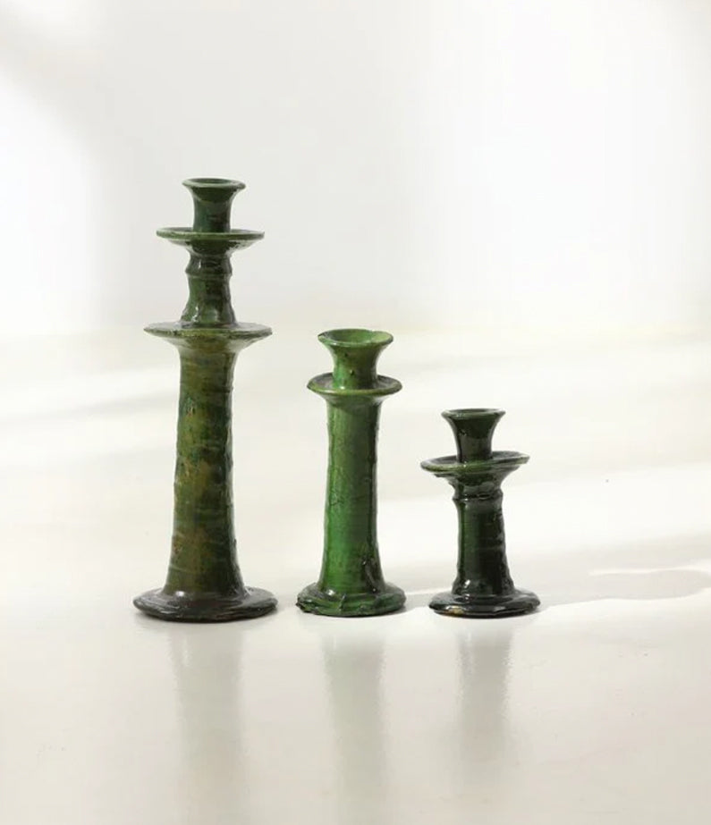 naive dark green chandelier