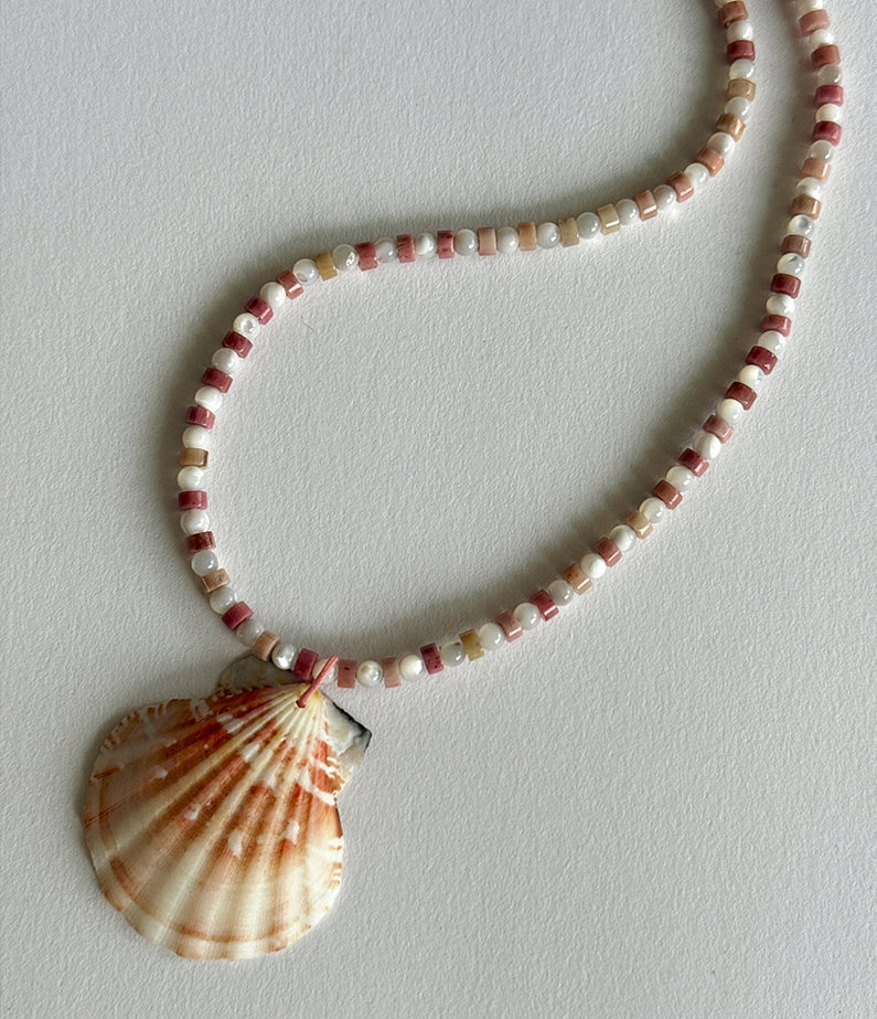 Athena + Co Sea Pebble Necklace