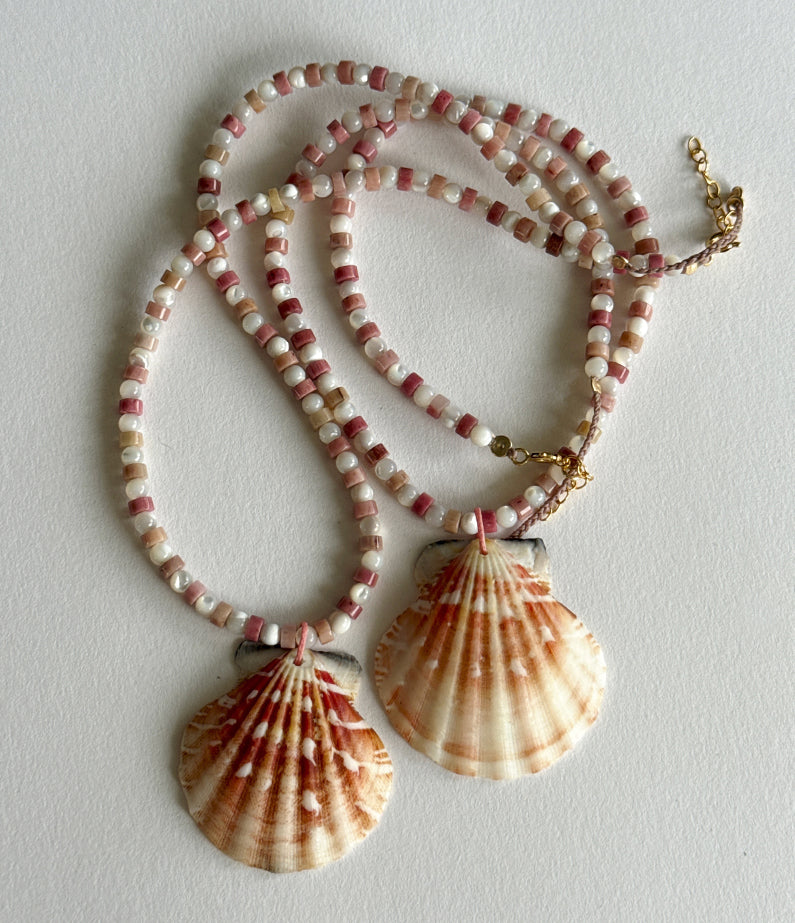 Athena + Co Sea Pebble Necklace