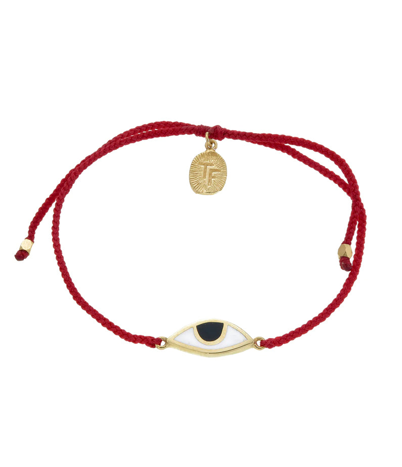 Eye Protection Bracelet - Red + Black Eye Gold By Tiger Frame