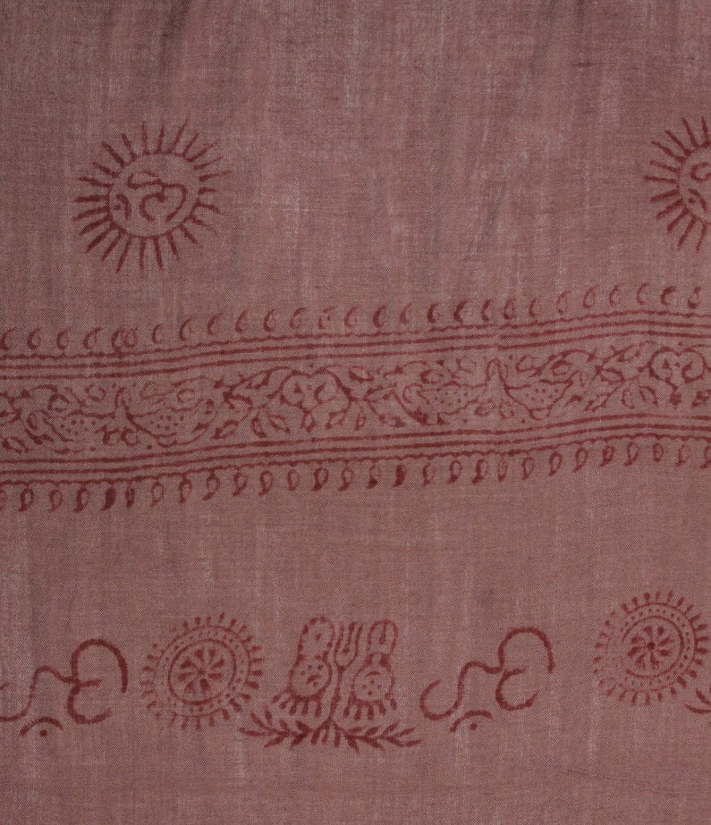 Snakes and Shanti OM Sarong – Cocoa