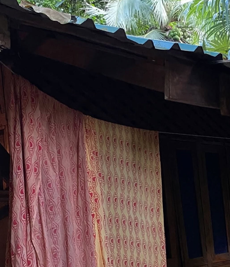 Snakes and Shanti Eye Sarong – Sand