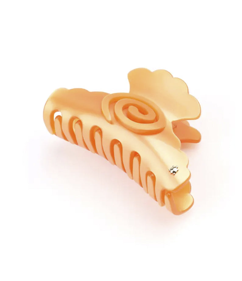Turtle Story Spiral Medusa Jaw - Tangerine - Medium