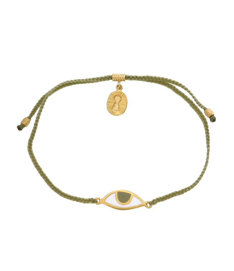 Eye Protection Bracelet - Sage Green + Hazel Gold By Tiger Frame