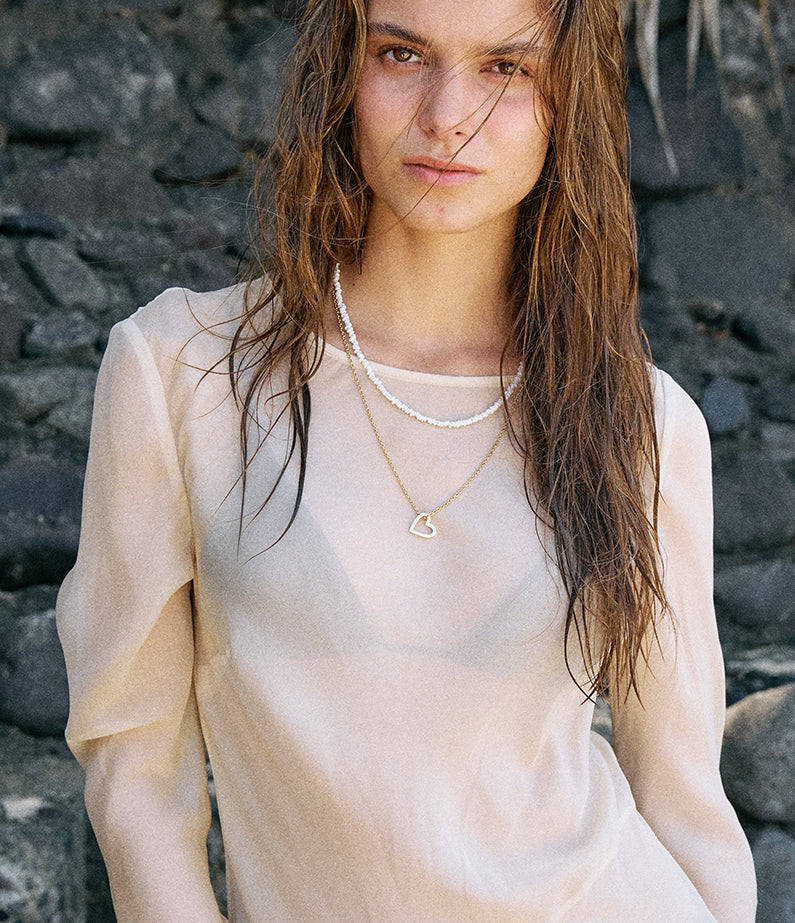 TRØVE Monika Ruggerino x hencla Heart Charm