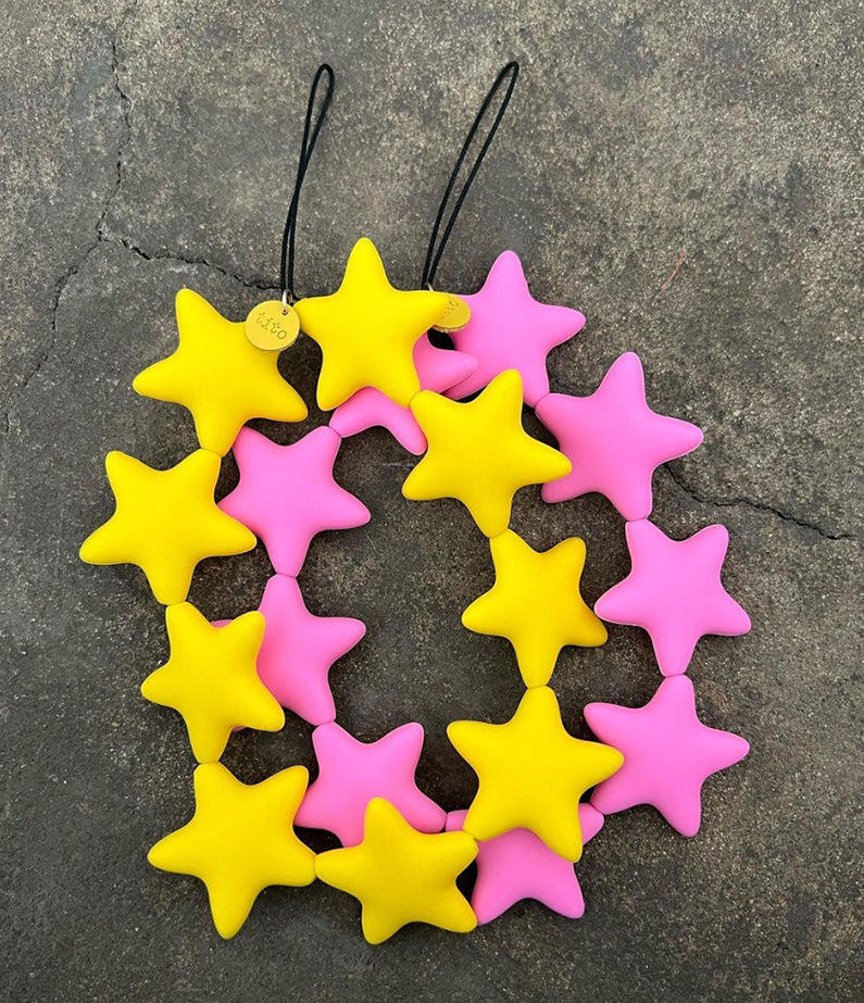 superstar phone/bag strap by tito - 22cm yellow