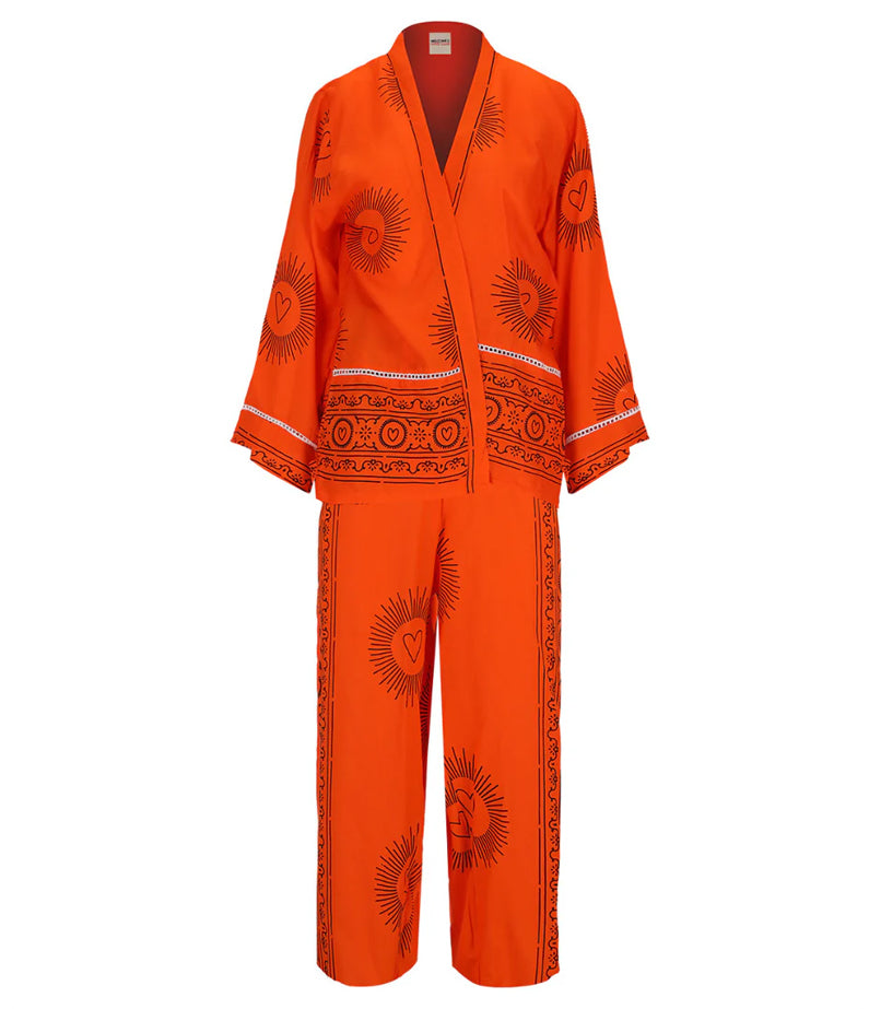 summer set – orange sunset
