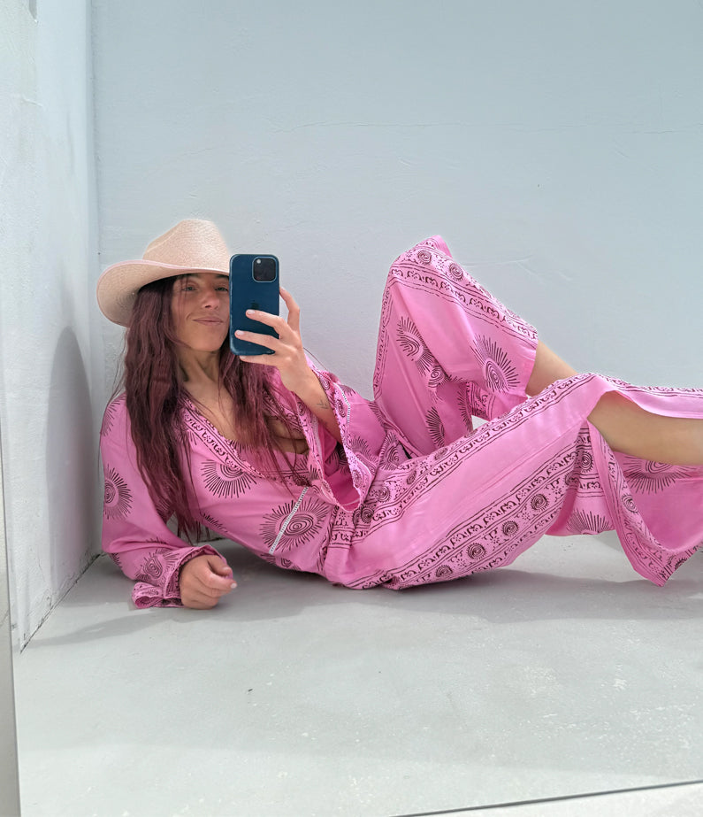 Summer Set – Pink Palm by Welcome to The Love Club *Pre-order for mid July delivery*