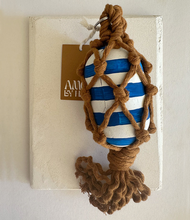 FISHERMAN KEY RING by Kimberley Amos