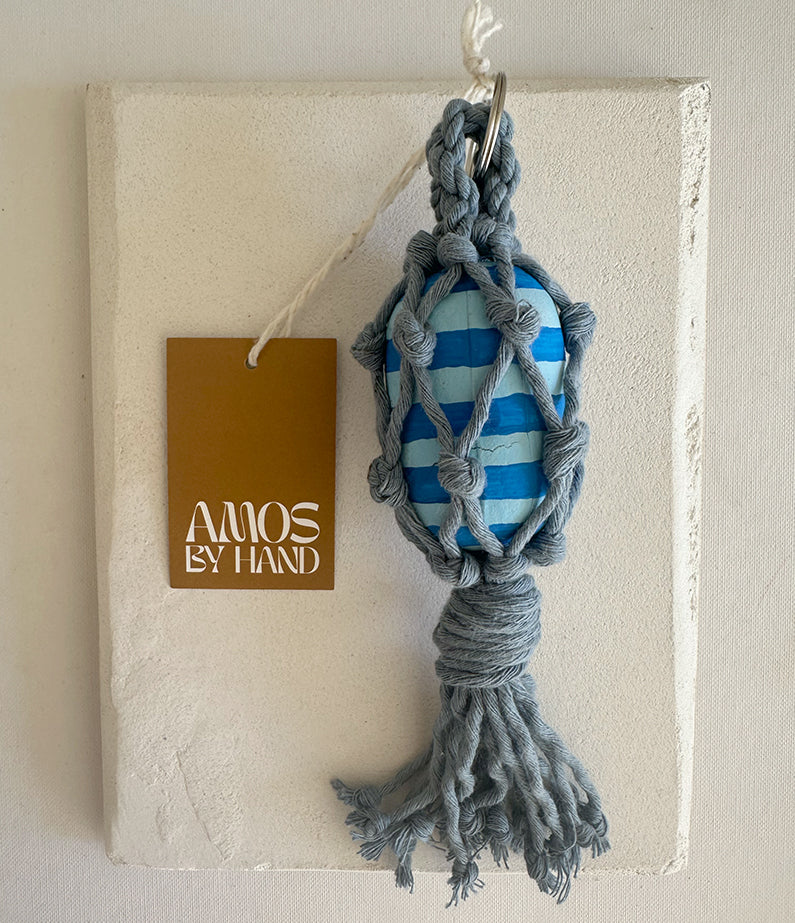 FISHERMAN KEY RING by Kimberley Amos