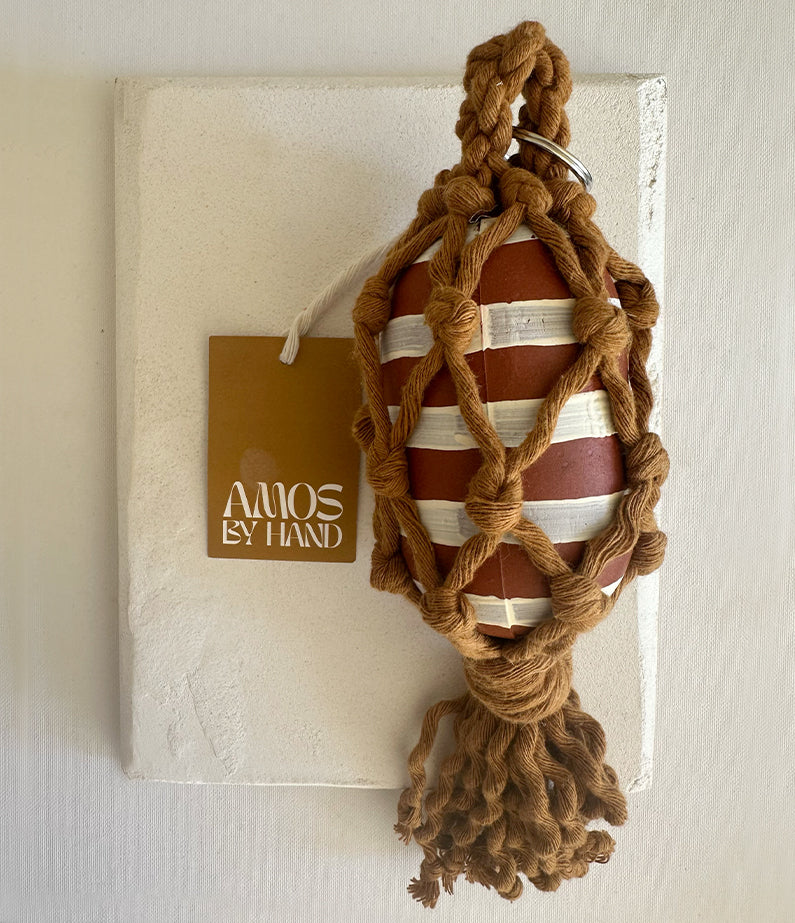 FISHERMAN KEY RING by Kimberley Amos