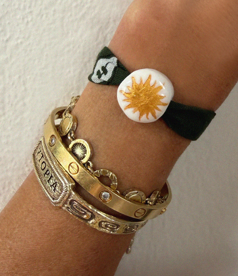Endless Summer Bracelet by Maison Stellaire - Verte