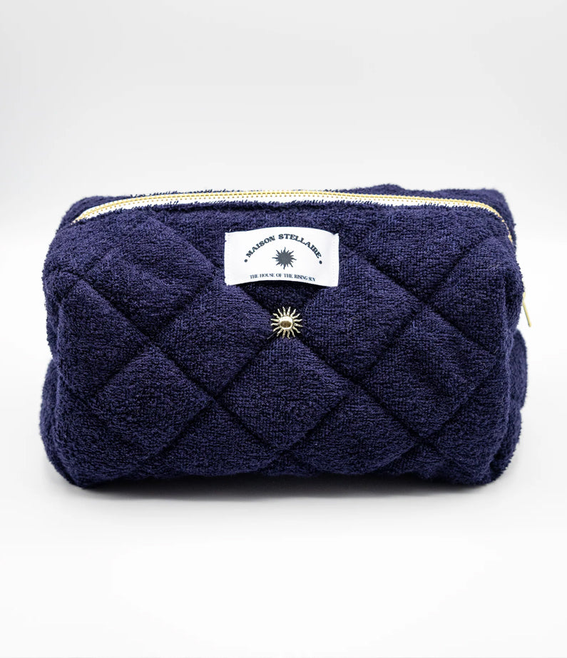 Maison Stellaire Quilted Terry Pouch