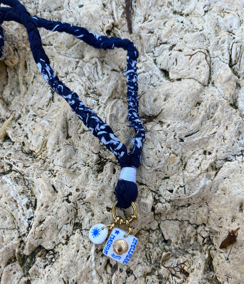 The Braided Saint-Tropez Necklace by Maison Stellaire