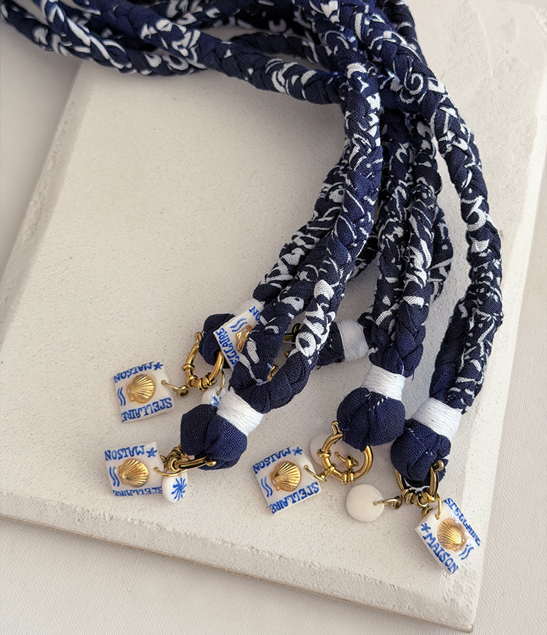 The Braided Saint-Tropez Necklace by Maison Stellaire
