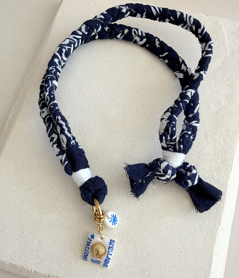 The Braided Saint-Tropez Necklace by Maison Stellaire