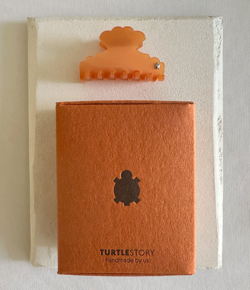 Turtle Story Medusa Hair Small Jaw - Tangerine