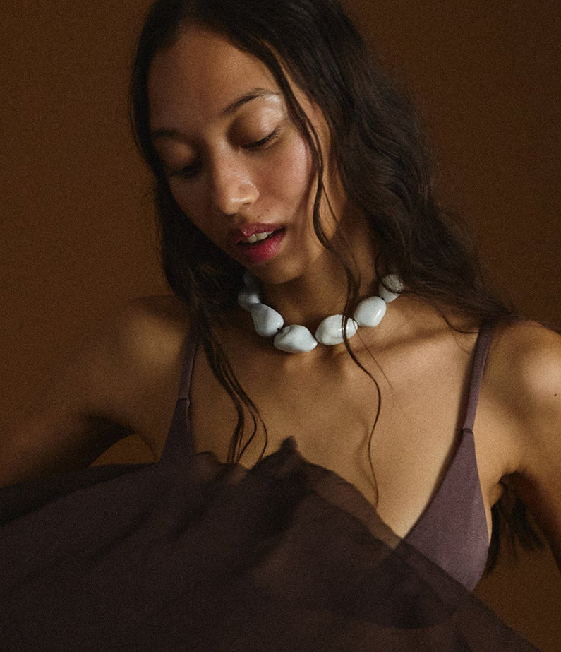 Pebble Necklace – Sea Myst | Earth Age