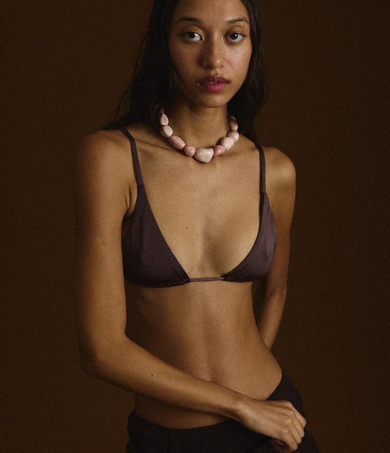 Pebble Necklace – Pearl dust | Earth Age