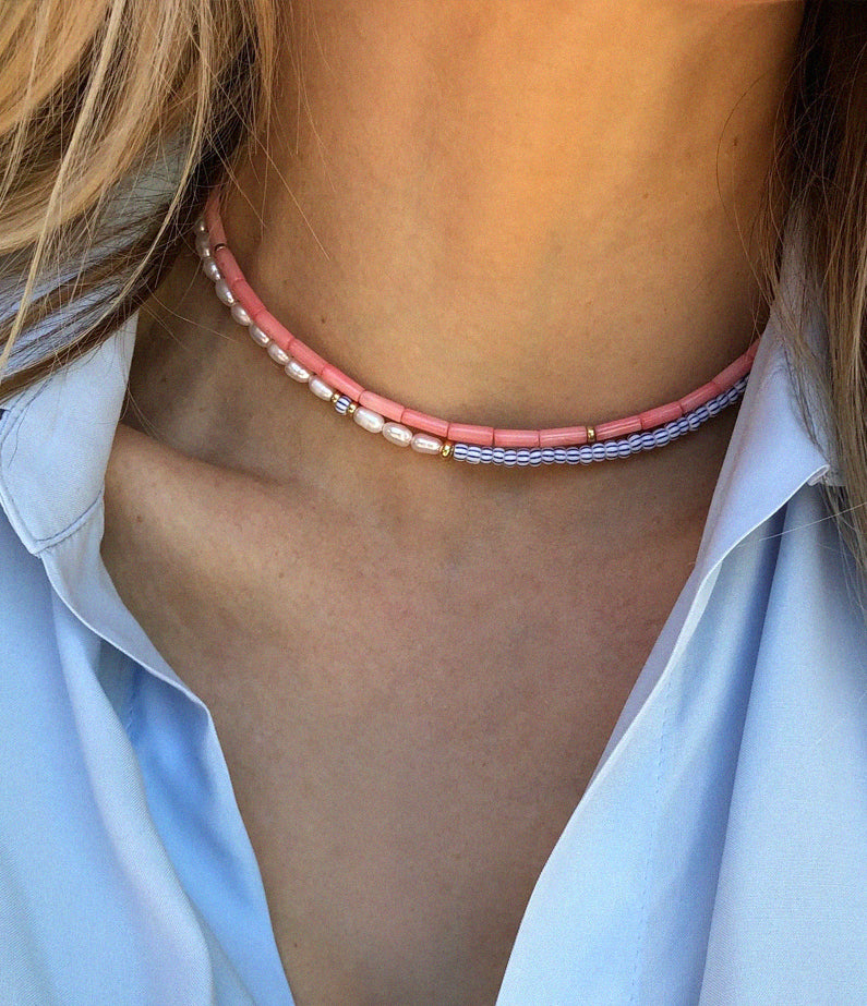 Athena + Co Santorini Pearl Necklace