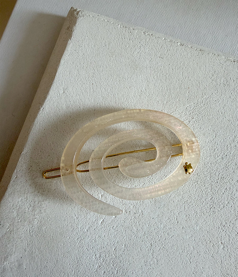 Turtle Story Spiral Clip Small - Juliette